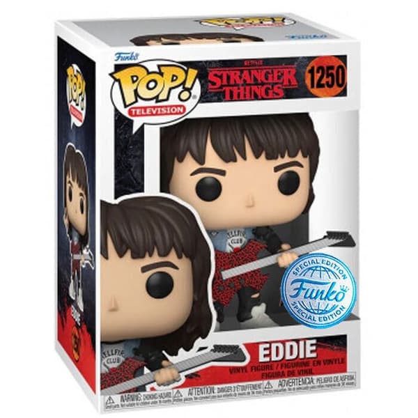 Funko Pop Stranger Things Eddie Exklusiv figur