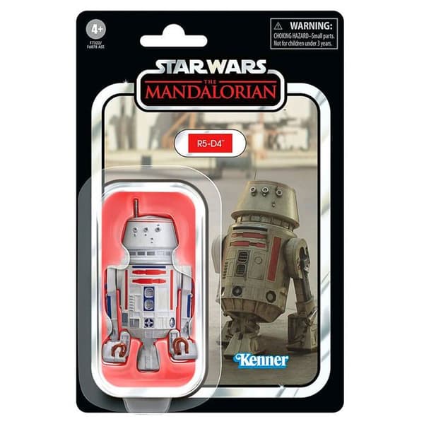 Figur - Hasbro - R5-D4 - Metallisk - Ledad ben - Realistisk design