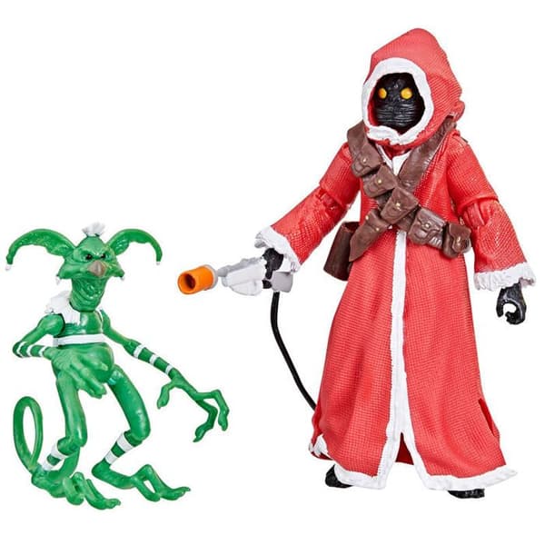 Figur - Hasbro - Star Wars Jawa & Salacious B. Crumb - 15 cm - 10 cm - Rörlig med tillbehör