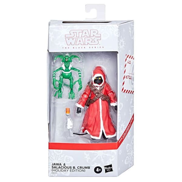 Figur - Hasbro - Star Wars Jawa & Salacious B. Crumb - 15 cm - 10 cm - Rörlig med tillbehör
