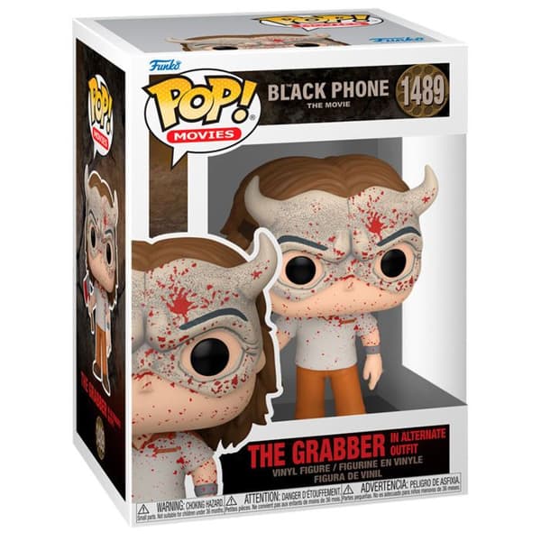 Figurine Funko Pop - Funko - Svarta Telefonen The Grabber - Alternativ klädsel - Detaljerad design - Unisex