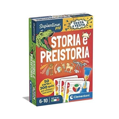 Brädspel - CLEMENTONI - TESTA A TESTA - Historia och förhistoria - Barn - Inomhus