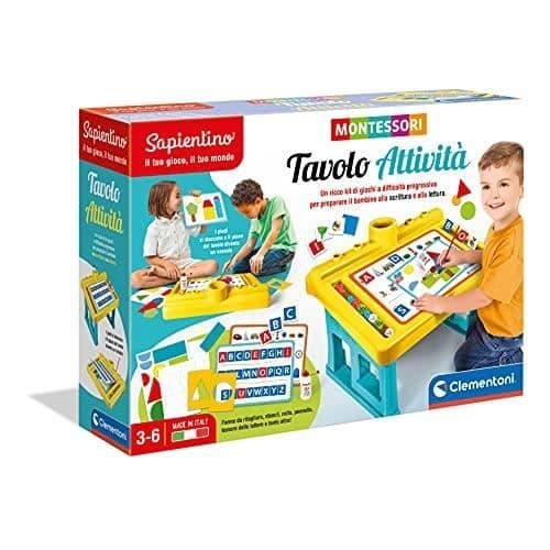 Förskolepedagogiskt spel - CLEMENTONI - Sapientino Aktivitetsbord - 3 år - Inomhus - Mixat