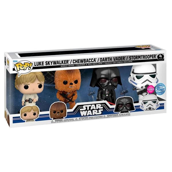 Funko Pop Star Wars New Classics Exklusiv figur (x4)