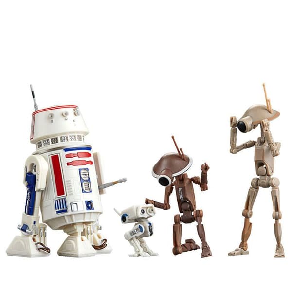 Figur - Hasbro - R5-D4 BD-72 - Exklusiv - Realistiska detaljer - 2 Pit Droids