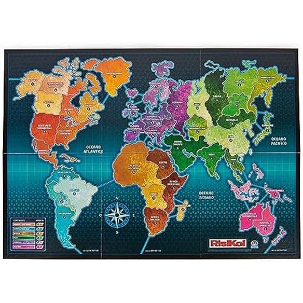 Brädspel - Risiko Classic Edition 2023 - SPIN MASTER-SPEL - 3 spelare eller fler - 90 min