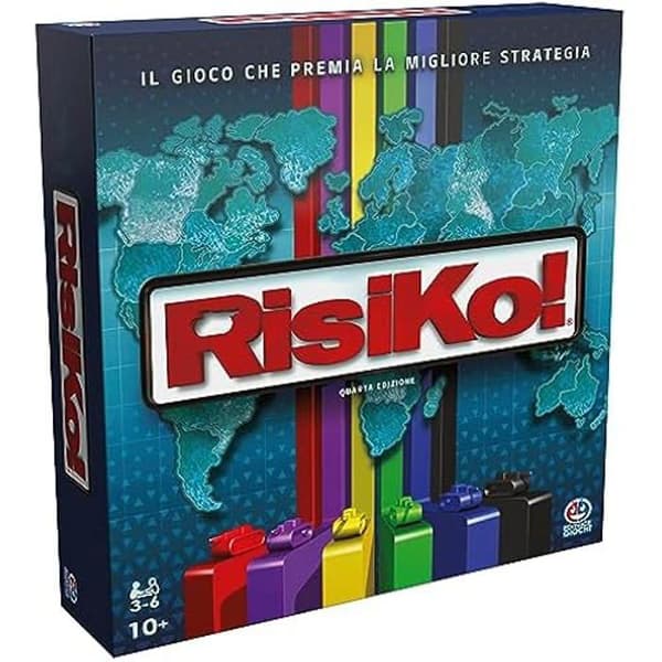 Brädspel - Risiko Classic Edition 2023 - SPIN MASTER-SPEL - 3 spelare eller fler - 90 min