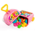 Miniatyrbild 3 av 4: Moltó Rosa Blockvagn - MOLTO - Moltó Rosa Blockvagn - Rosa - Barn - Leksak
