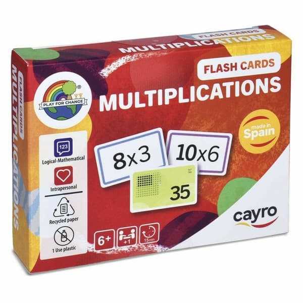 Utbildningsspel Cayro Multicolour