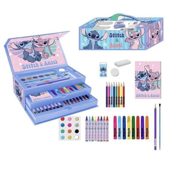 Aktivitetsæske til at Farve Stitch Blå