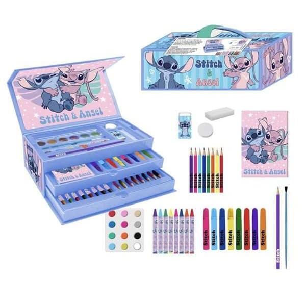 Aktivitetsæske til at Farve Stitch Blå