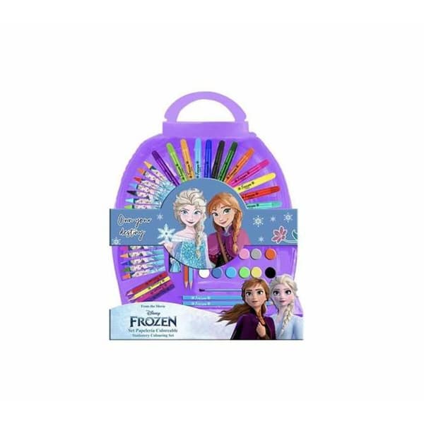Piirustussetti Frozen Liila