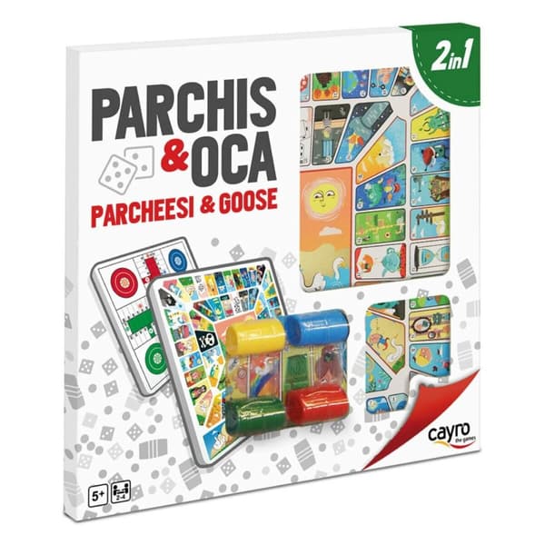Parchís och Oca Board Cayro Multicolour 250 g