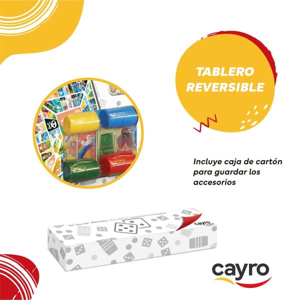 Parchís och Oca Board Cayro Multicolour 250 g