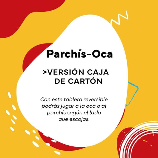Parchís och Oca Board Cayro Multicolour 250 g
