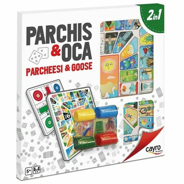 Parchís och Oca Board Cayro Multicolour 250 g