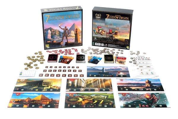 Brädspelet 7 WONDERS OF THE WORLD (POLISH VERSION)