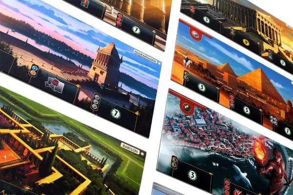 Brädspelet 7 WONDERS OF THE WORLD (POLISH VERSION)