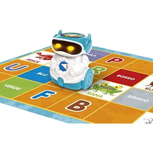 Elektroniskt pedagogiskt spel - CLEMENTONI - Doc Robot - Kodning och programmering - Vit - 5 år