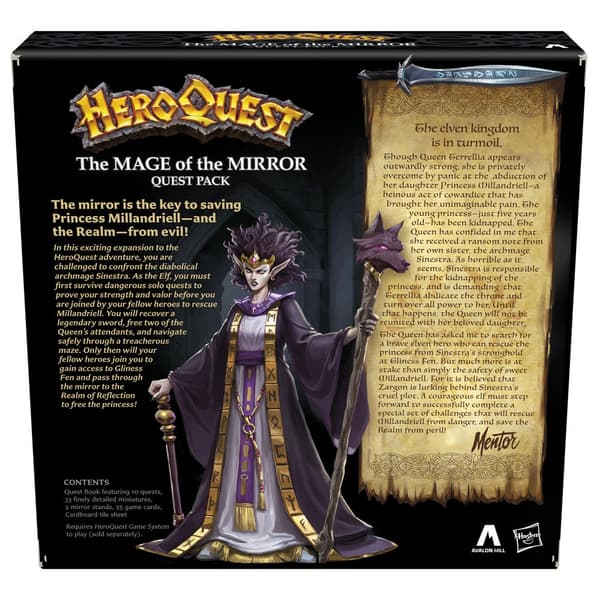 English Heroquest The Mage of the Mirror Expansion Board game