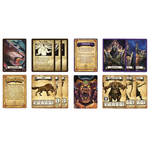 English Heroquest Against the Ogre Horde Expansion Board game