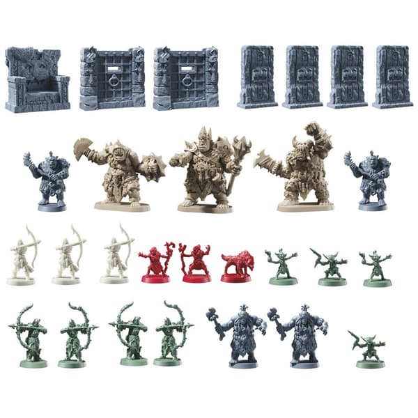 English Heroquest Against the Ogre Horde Expansion Board game