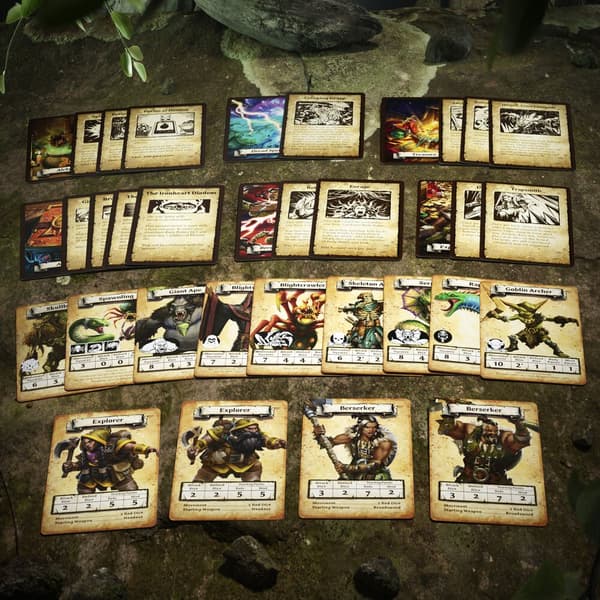 English Heroquest Jungles of Delthark Expansion Board game