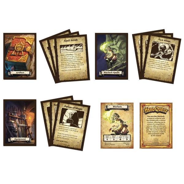 English Heroquest Prophecy of Telor Expansion Board game