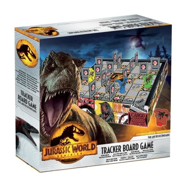 Jurassic World: Dominion Board Game - Free the Dinos - CARTAMUNDI - Ålder 6 och uppåt - 40 min