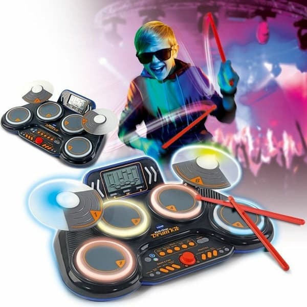 Musikalske trommer Vtech 80-572622-022 Plastik