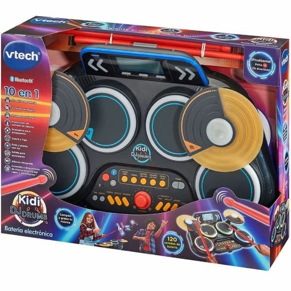 Musikalske trommer Vtech 80-572622-022 Plastik