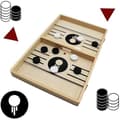 Miniatyrbild 2 av 2: Spelbord - GALNA APA - Sling Puck - Kvalitets trä - 2 spelare eller fler - Inomhus