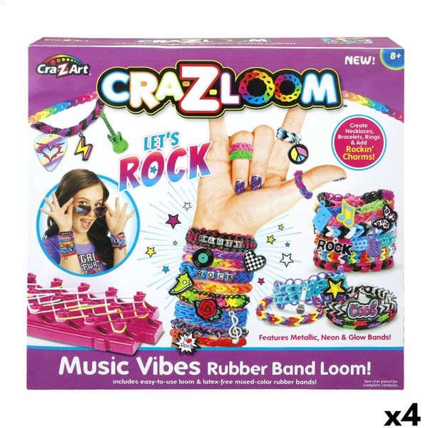 Makeup Sæt Cra-Z-Art 33 x 5 x 3 cm (4 enheder)