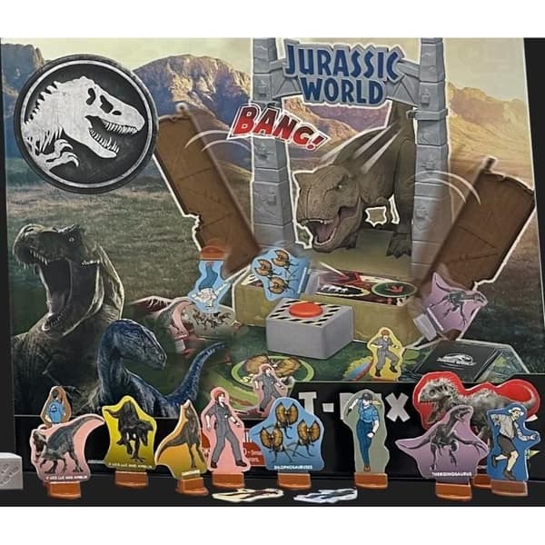 Sällskapsspel med T-Rex-figur - EPOCH - Jurassic World T-Rex Escape