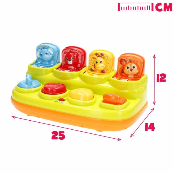 Musikalsk leke Winfun 25 x 12 x 14 cm (4 enheter)