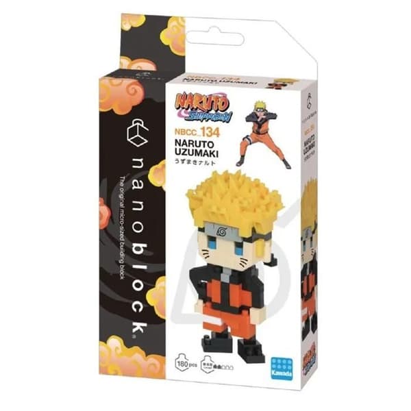 Figur - NANOBLOCK - NBCC-134 - Naruto Shippuden - DIY montering - Från 8 år gammal