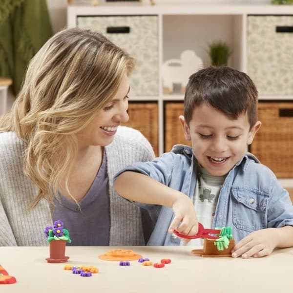 Modellervoks Spil Play-Doh My Little Garden Multifarvet