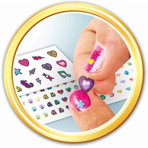 Clementoni - Nail art studio - Glittermaskin + lacktork - Lack ingår