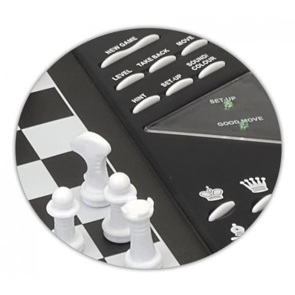 LEXIBOOK Chessman Elite elektroniskt schackspel - 2 spelare - 7 år och äldre