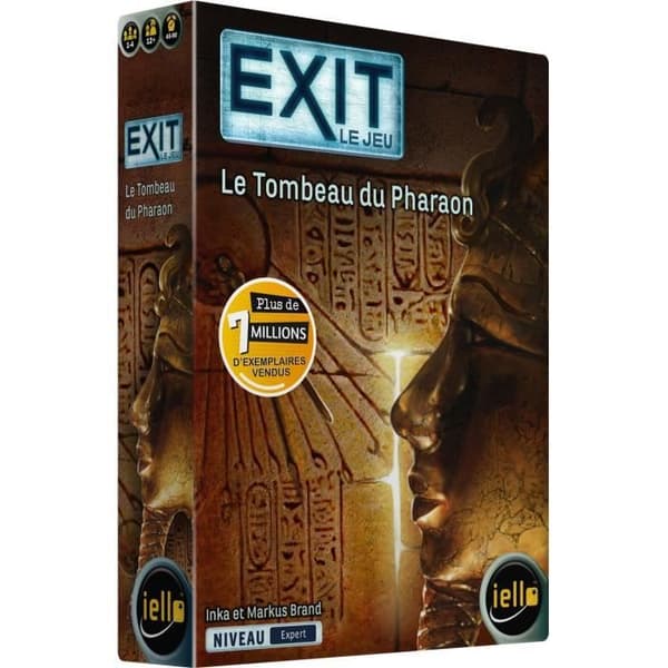 EXIT: The Game - The Tomb of the Pharaoh - Brädspel Escape Games - IELLO