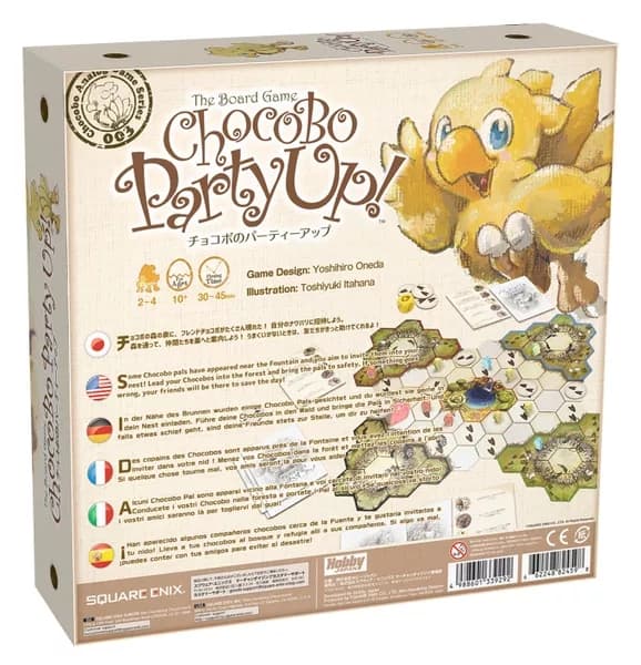 Ny! Chocobo Party Up! Board Game Square Enix