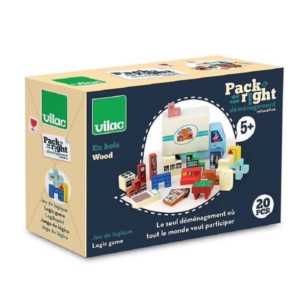 Vilac - Trä logikspel Flyttning