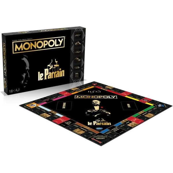 MONOPOLY - The Godfather - Brädspel - Från 18 år