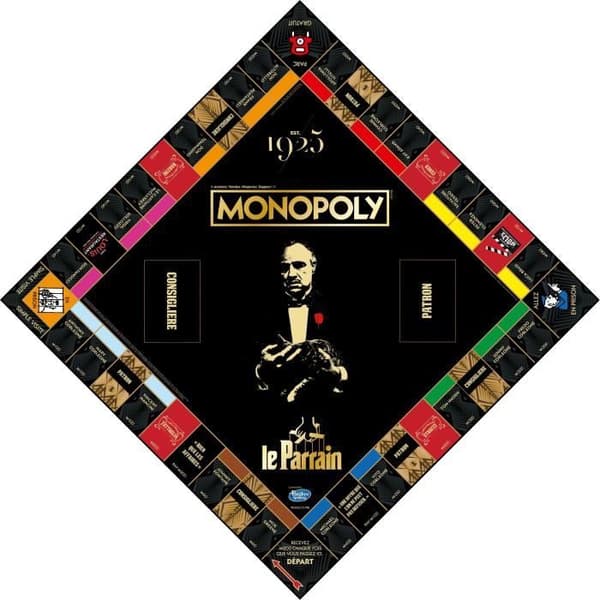 MONOPOLY - The Godfather - Brädspel - Från 18 år
