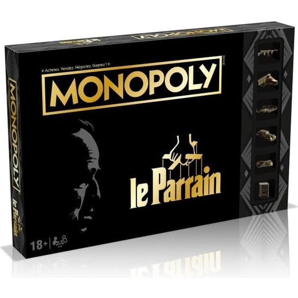 MONOPOLY - The Godfather - Brädspel - Från 18 år