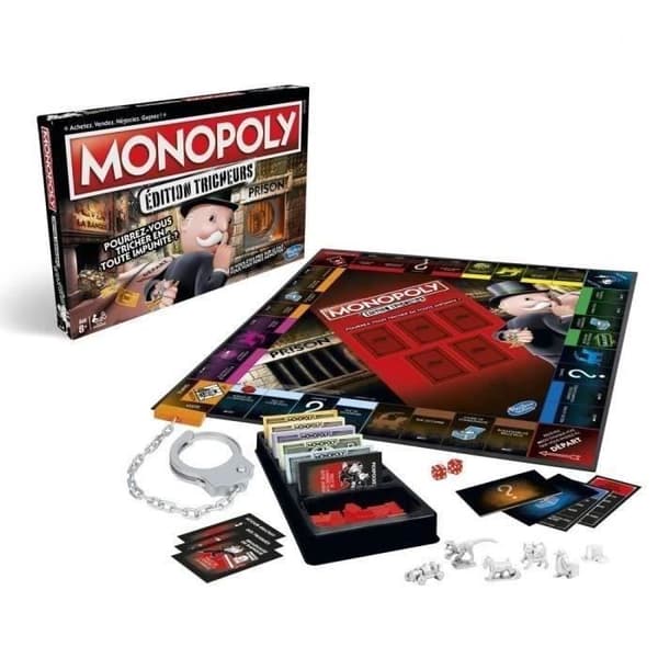 Monopolfuskare, brädspel, brädspel, fransk version