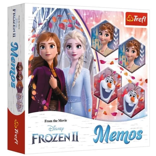 Disney Frozen II Memory Game - TREFL - Memos 2 - 36 kort - Blandet - Från 3 år