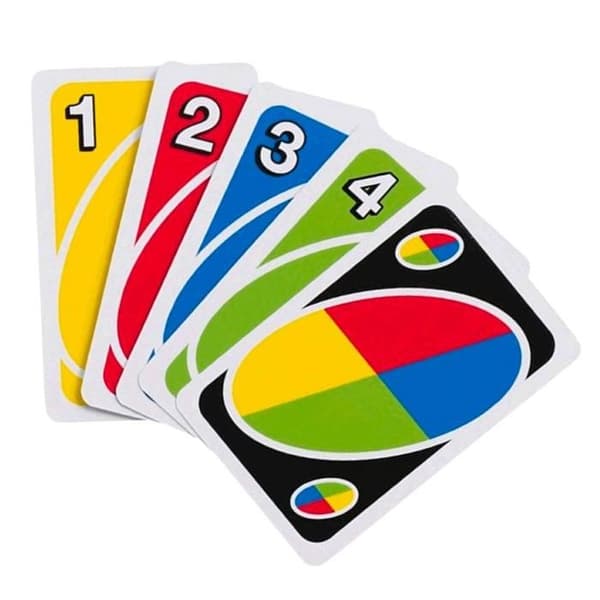 Sällskapsspel - Mattel - UNO Express - Snabbt speltempo - Lätt att transportera - 2 till 4 spelare