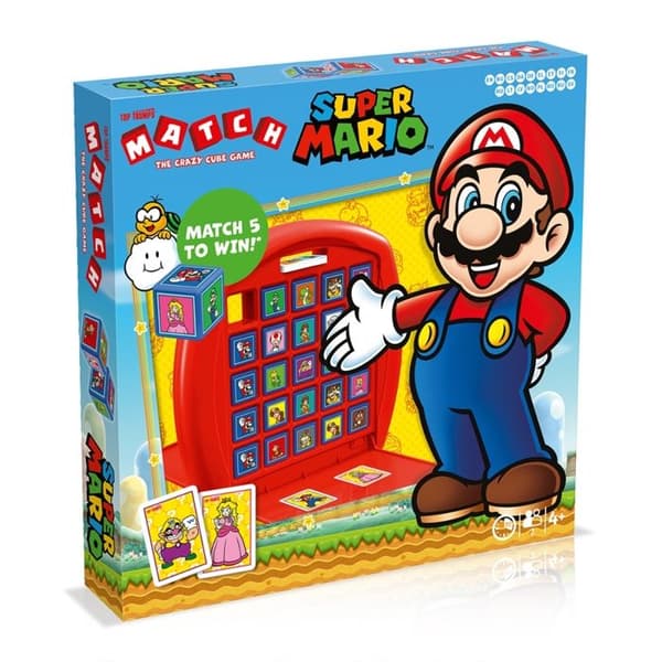 Winning Moves Super Mario - Top Trumps Match CEE Sällskapsspel
