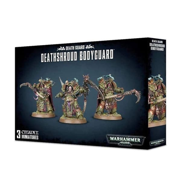 Games Workshop - 99120102073 - Warhammer 40k - Death Guard Deathshroud Bodyguard Noir
